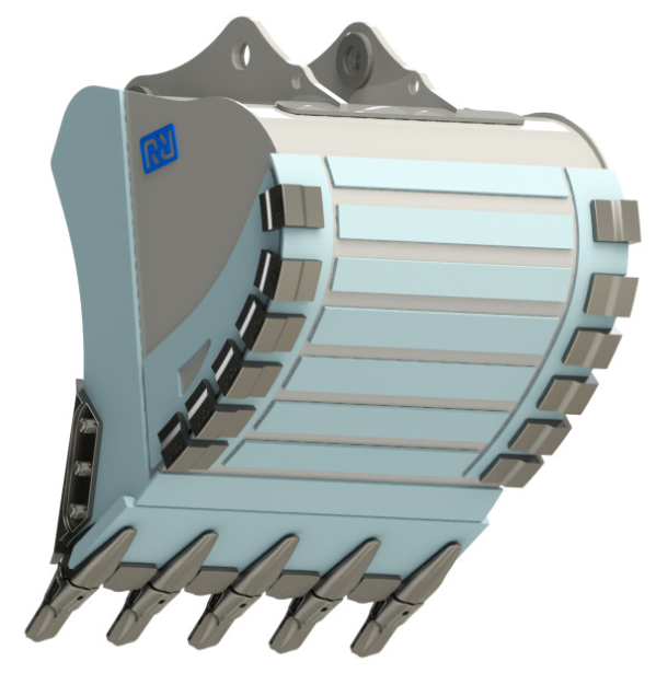 Скальный усиленный ковш на экскаватор 18-23,5 т