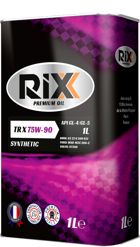 Трансмиссионное масло RIXX 75W-90 GL-4/GL-5 – 1 л