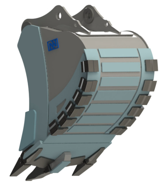 Ковш-рыхлитель усиленный на экскаватор 35,5-44 т