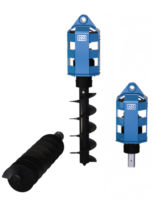 Гидробур Reschke T8000F на экскаватор 30-40 т