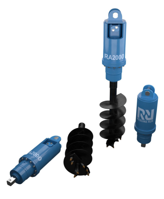 Гидробур Reschke RA 2000R на экскаватор 13-20 т