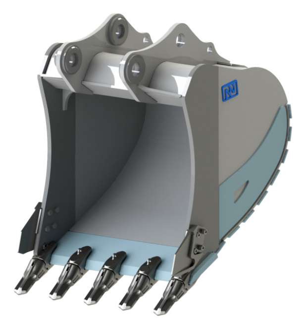 Усиленный ковш на экскаватор 24-28 т