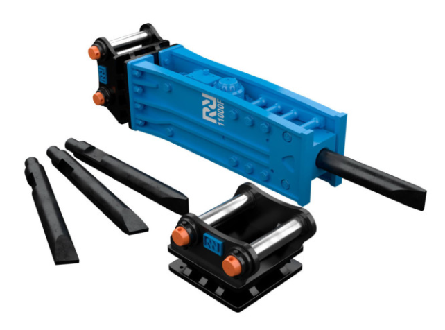 Гидромолот Reschke 11000F на экскаватор 80-120 т