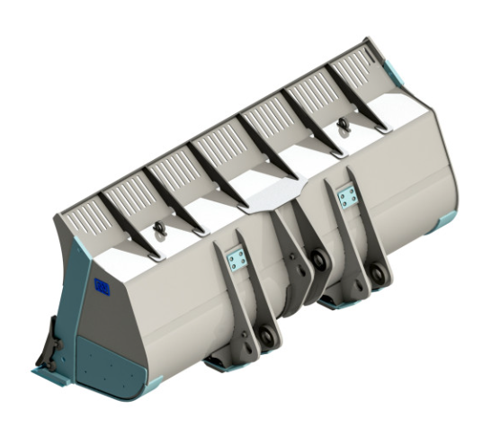 Усиленный ковш на погрузчик 6-10 т