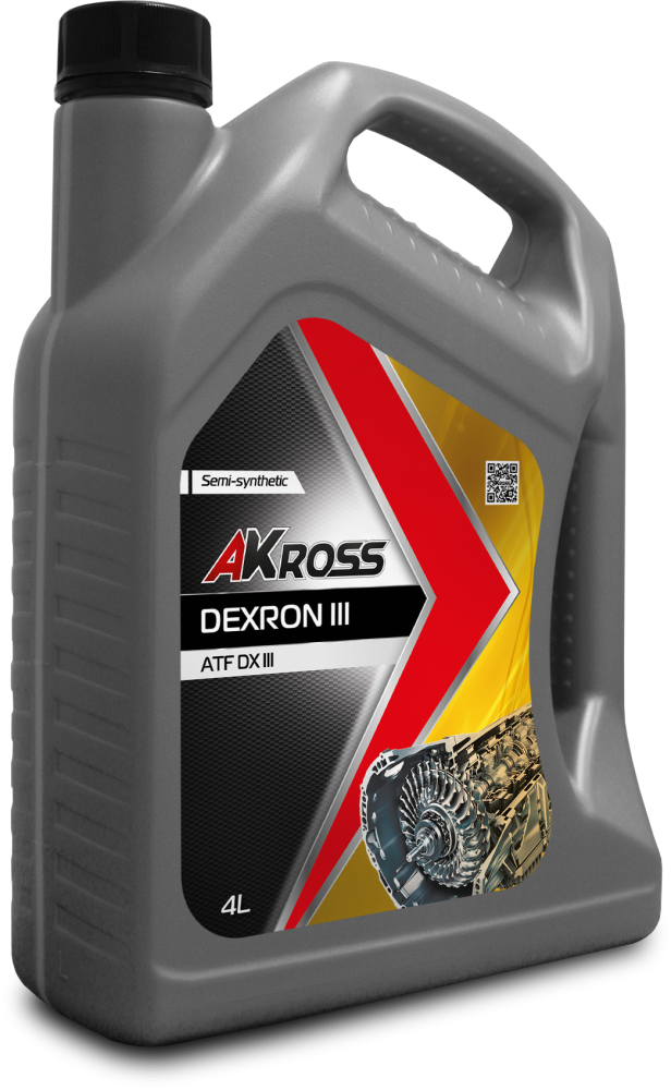 Трансмиссионное масло AKross ATF Dexron III -4
