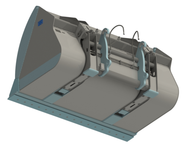 Ковш высокой разгрузки на погрузчик 16-23 т