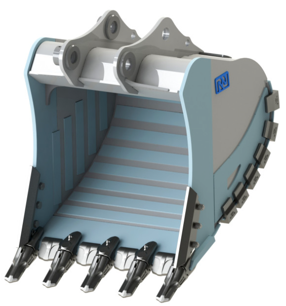 Скальный сверхусиленный ковш на экскаватор 18-23,5 т