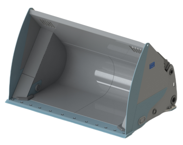 Ковш высокой разгрузки на погрузчик 13-16 т