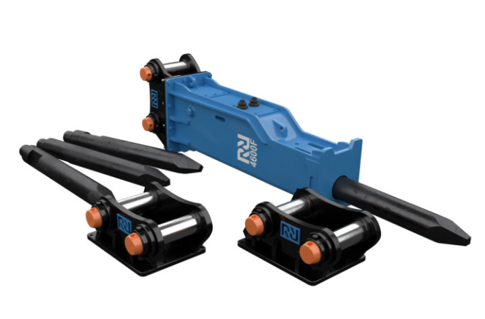 Гидромолот Reschke 4600F на экскаватор 35-47 т