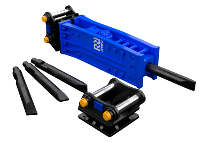 Гидромолот Reschke 2000FJ на экскаватор 18-28 т