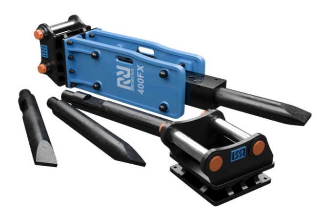 Гидромолот Reschke 400FX на экскаватор 2-6 т