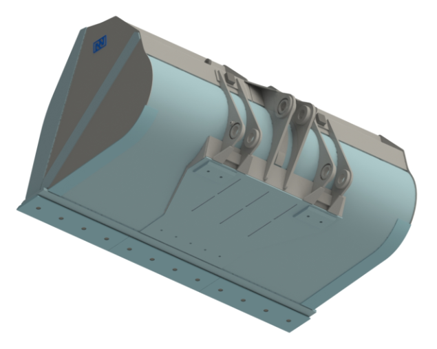 Ковш для легких материалов на погрузчик 16-23 т