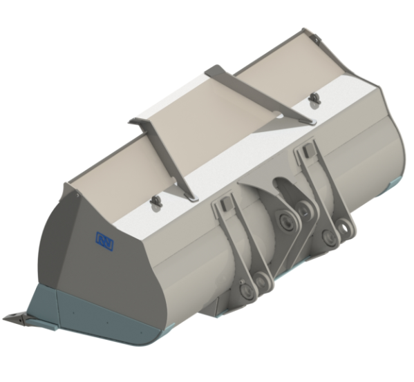 Усиленный ковш на погрузчик 16-23 т