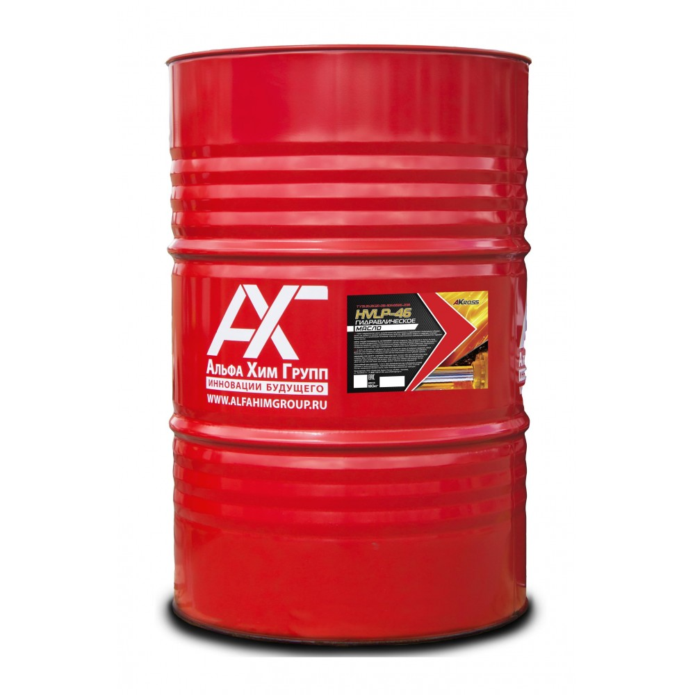 Масло гидравлическое AKross Hydraulic HVLP-46 -бочка 208 л