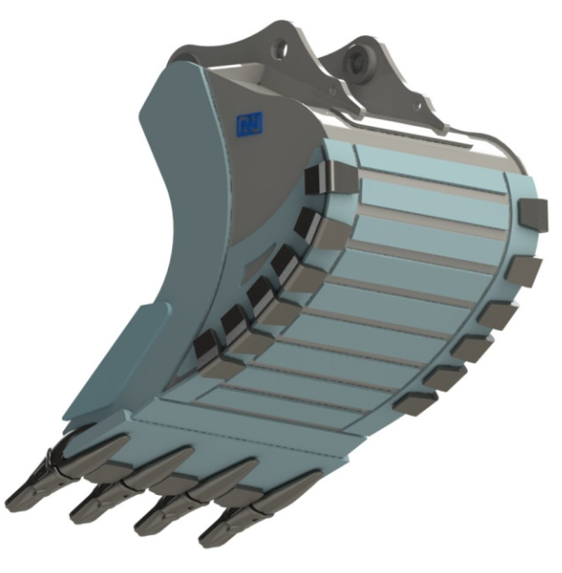 Ковш для погрузки каменных блоков на экскаватор 28,5-35 т