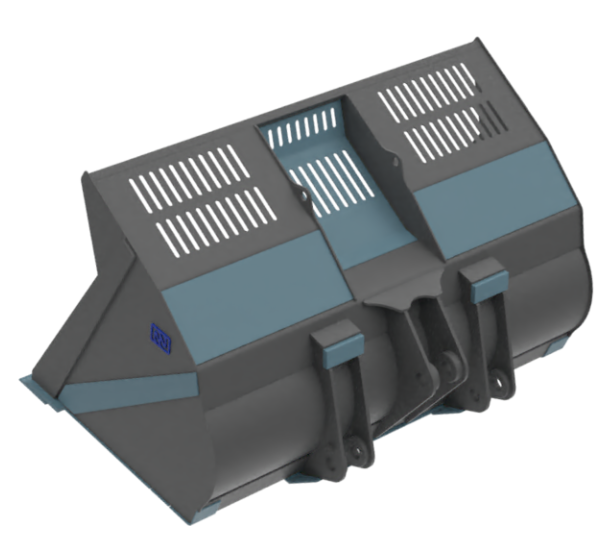 Ковш для легких материалов на погрузчик 13-16 т