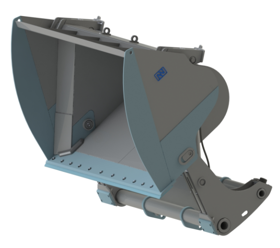 Ковш высокой разгрузки на погрузчик 10-13 т