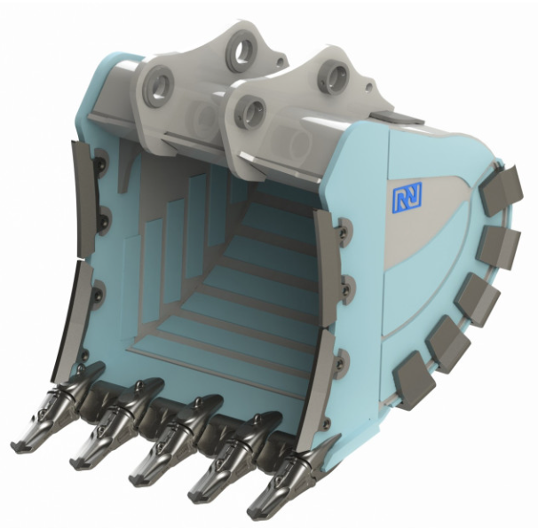 Скальный сверхусиленный ковш на экскаватор 44,5-54 т
