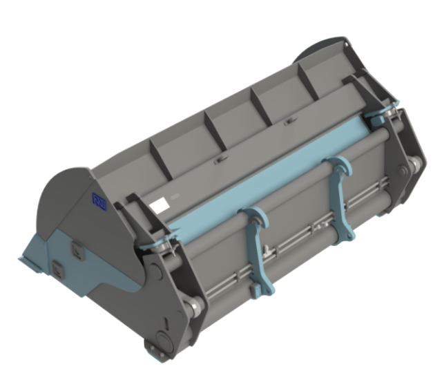 Ковш высокой разгрузки угля на погрузчик 16-23 т