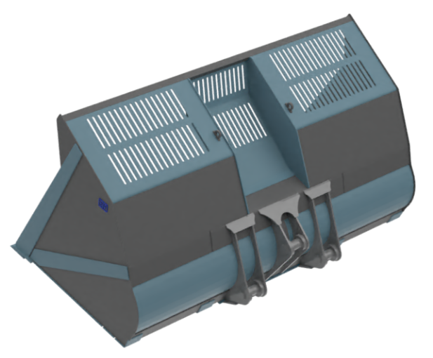 Ковш для легких материалов на погрузчик 23-27 т