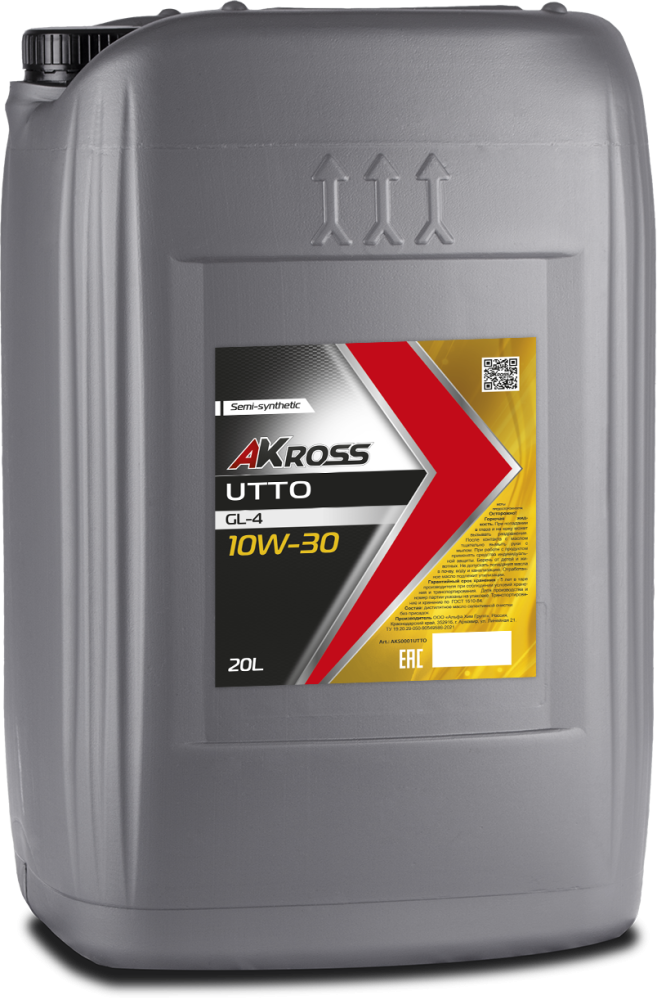 Масло универсальное тракторное AKross UTTO 10W-30 GL-4 – 20 л