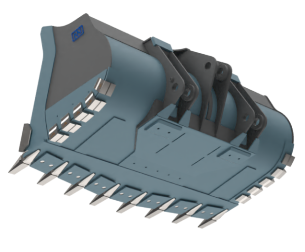 Скальный ковш на погрузчик 13-16 т
