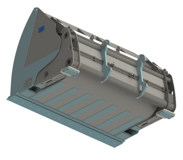 Ковш высокой разгрузки на погрузчик 10-13 т