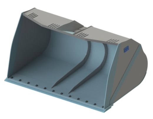 Ковш для легких материалов на погрузчик 16-23 т