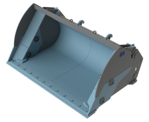 Ковш высокой разгрузки угля на погрузчик 16-23 т