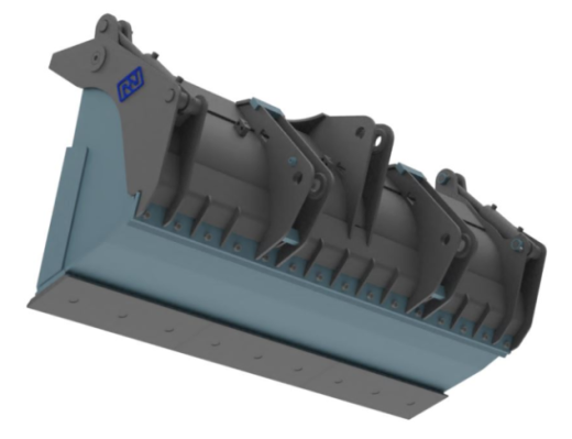 Челюстной ковш на погрузчик 27-35 т
