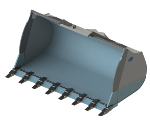 Усиленный ковш на погрузчик 27-35 т
