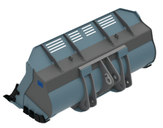 Скальный ковш на погрузчик 23-27 т