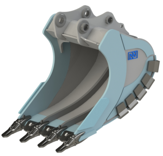 Ковш для погрузки каменных блоков на экскаватор 44,5-54 т