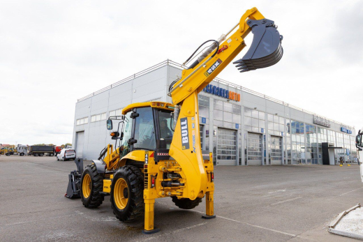 Экскаватор-погрузчик BULL 4SX-PLUS