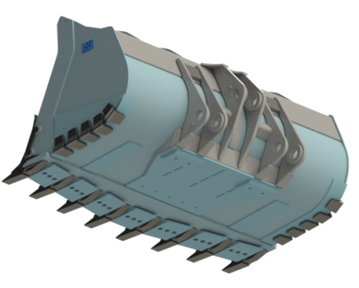 Скальный ковш на погрузчик 27-35 т