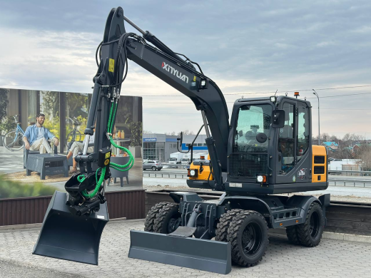 Колесный экскаватор XINYUAN B70S
