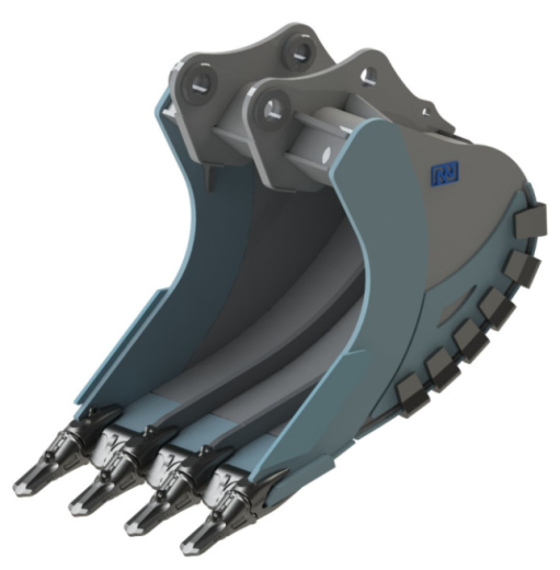 Ковш для погрузки каменных блоков на экскаватор 35,5-44 т