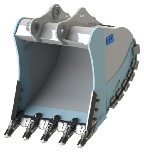 Скальный усиленный ковш на экскаватор 18-23,5 т