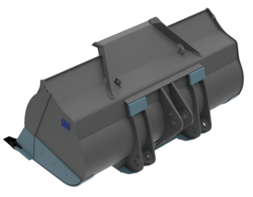 Усиленный ковш на погрузчик 23-27 т