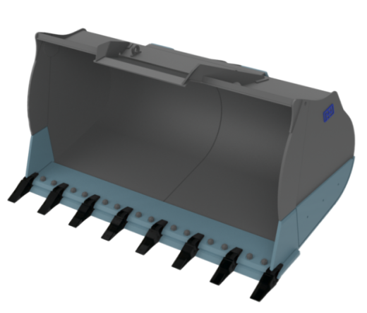 Усиленный ковш на погрузчик 23-27 т