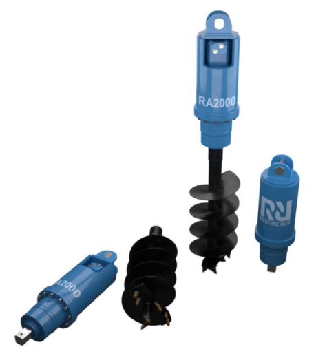 Гидробур Reschke RA 2000 на экскаватор 13-20 т