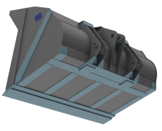 Ковш для легких материалов на погрузчик 13-16 т