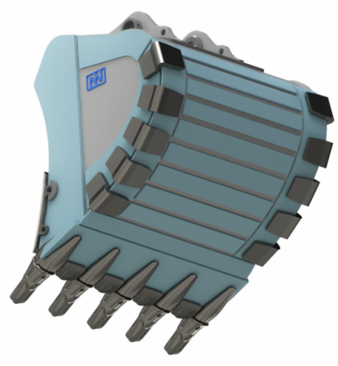 Скальный усиленный ковш на экскаватор 44,5-54 т