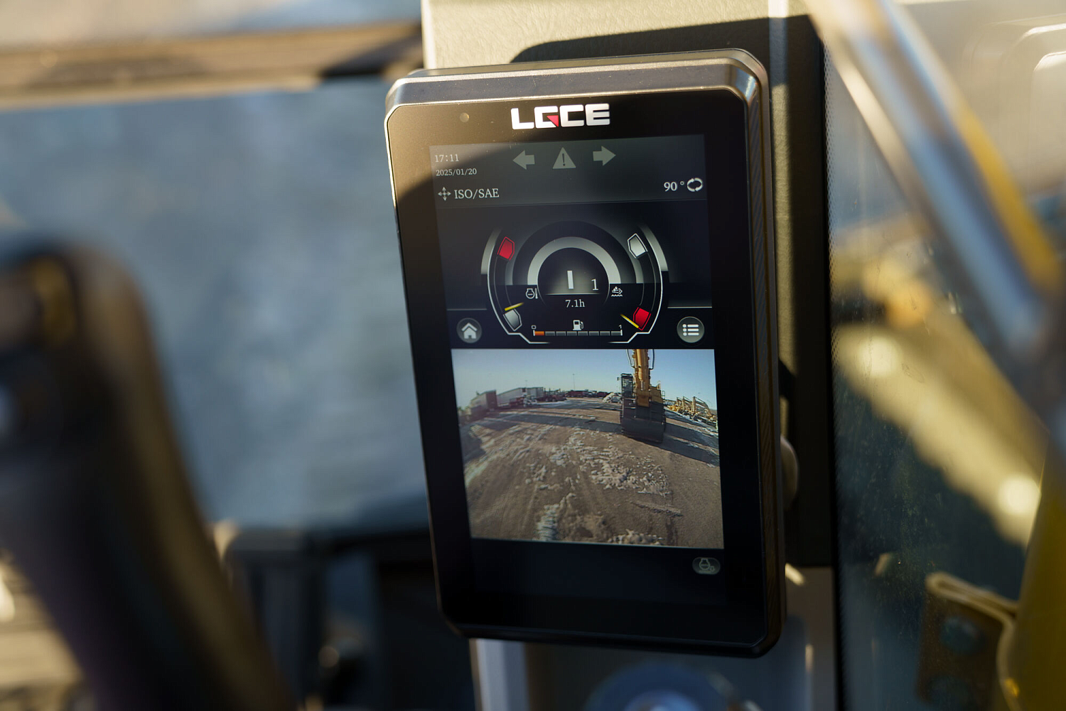 Экскаватор гусеничный LGCE E6215HLC (Однопоточная гидролиния)