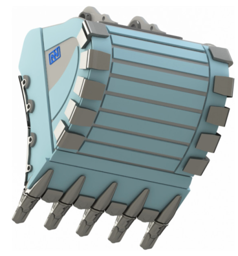 Скальный сверхусиленный ковш на экскаватор 44,5-54 т