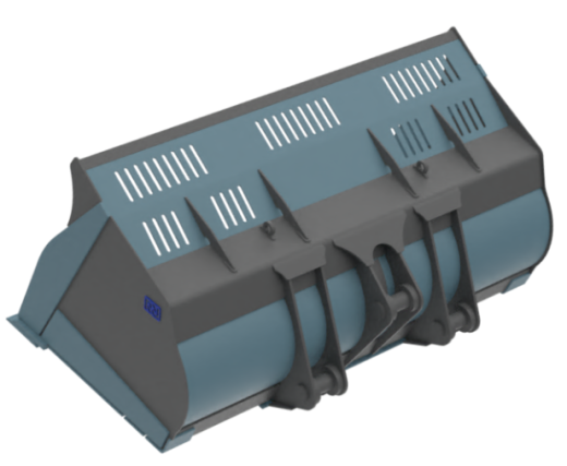 Угольный ковш на погрузчик 23-27 т
