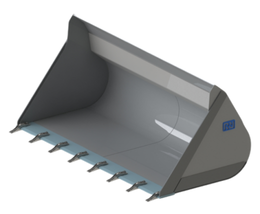 Ковш TL на телескопический погрузчик 2-8 т