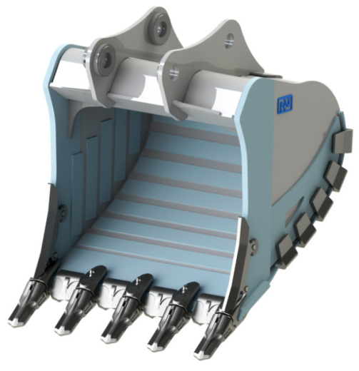 Скальный сверхусиленный ковш на экскаватор 28,5-35 т