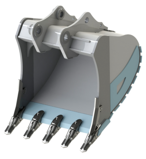 Усиленный ковш на экскаватор 35-44 т