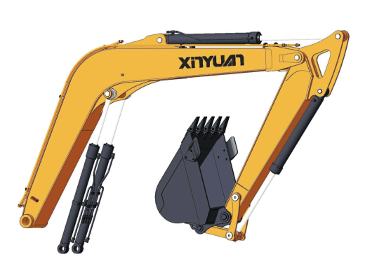 Колесный экскаватор XINYUAN C150W